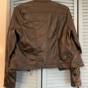 Women’s Black Leather Jacket
